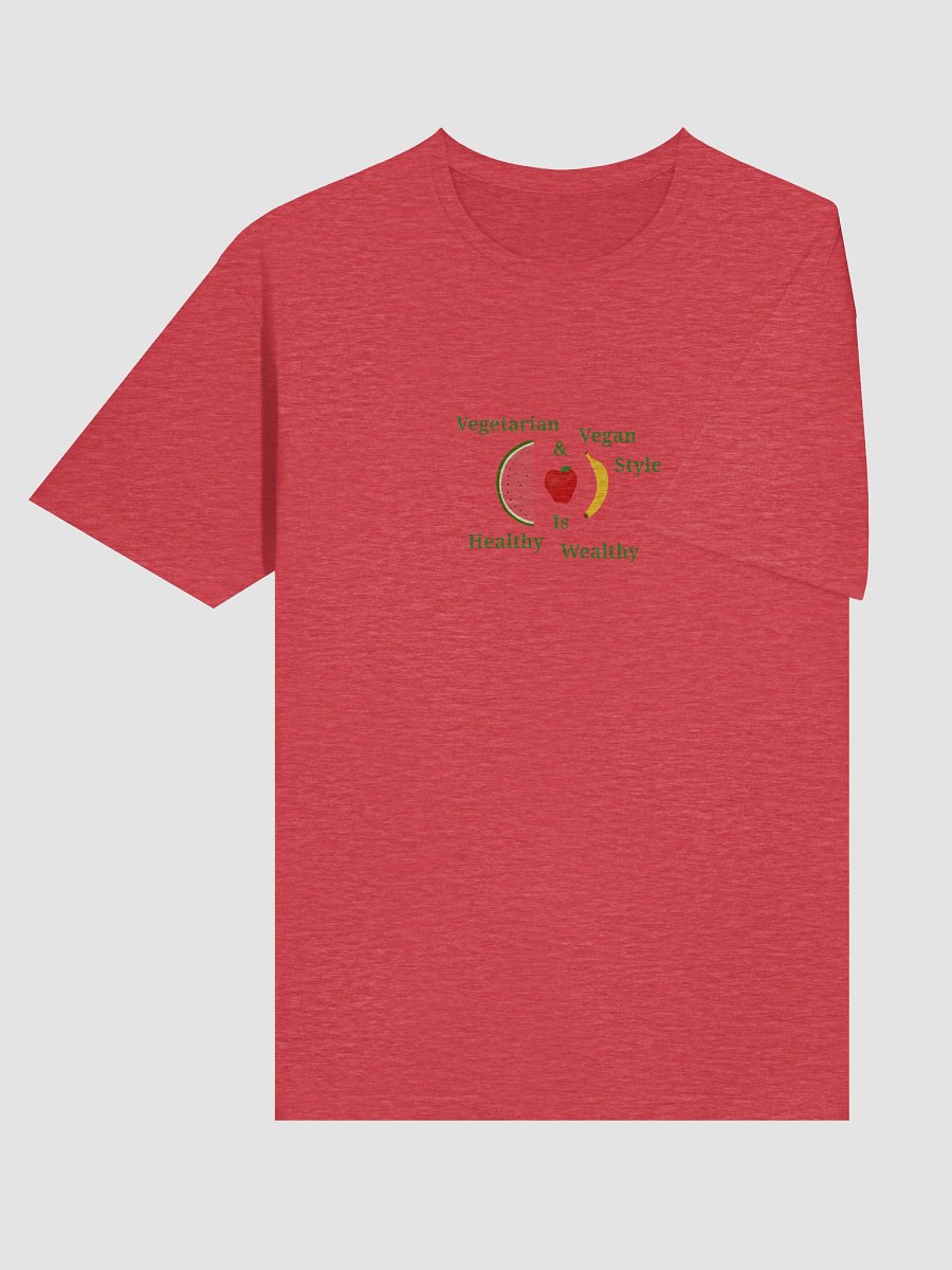 Healthy Wealthy Vegetarian & Vegan T-Shirt product image (6)
