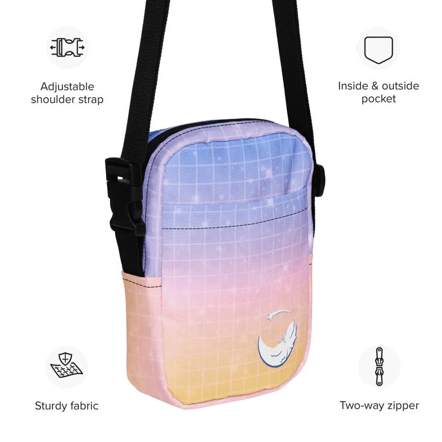 You are Enough 20 languages Imaginary Story Cross Body Bag product image (12)