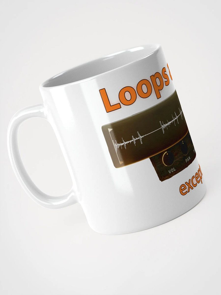 Loops are bad! White Coffee cup product image (3)