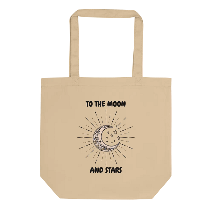 Celestial Whispers Moon Eco Tote product image (1)