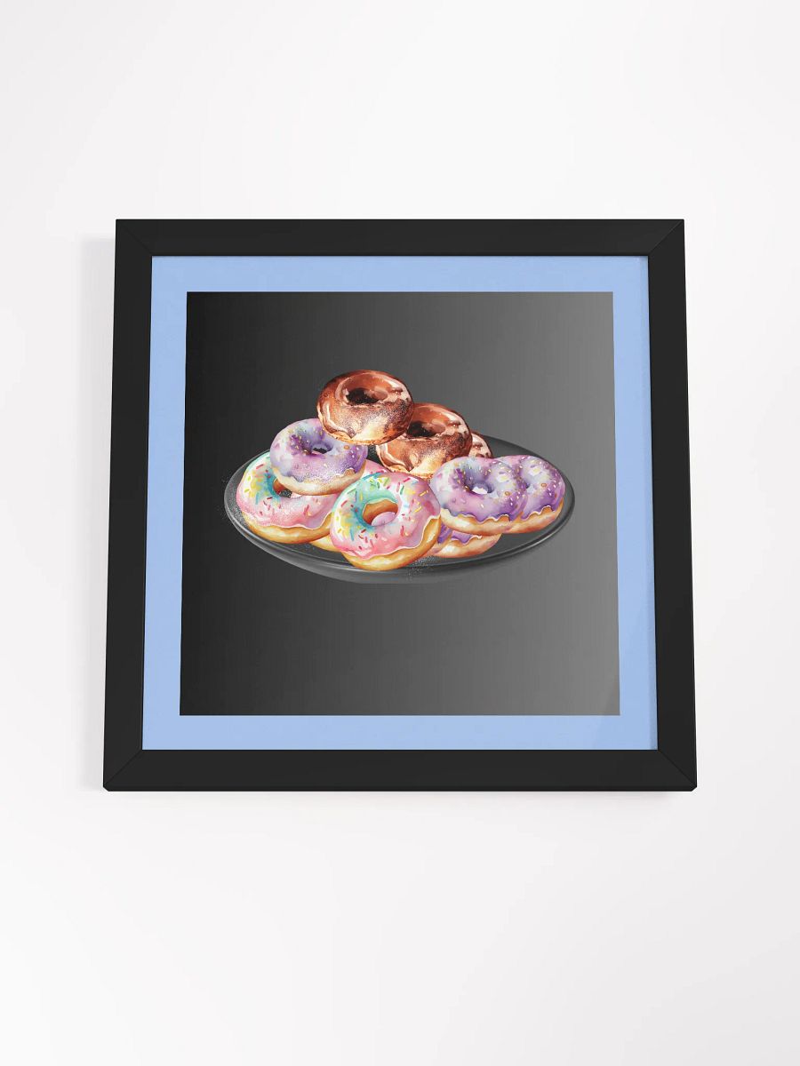 Gourmet Donut Delight Framed Poster product image (7)