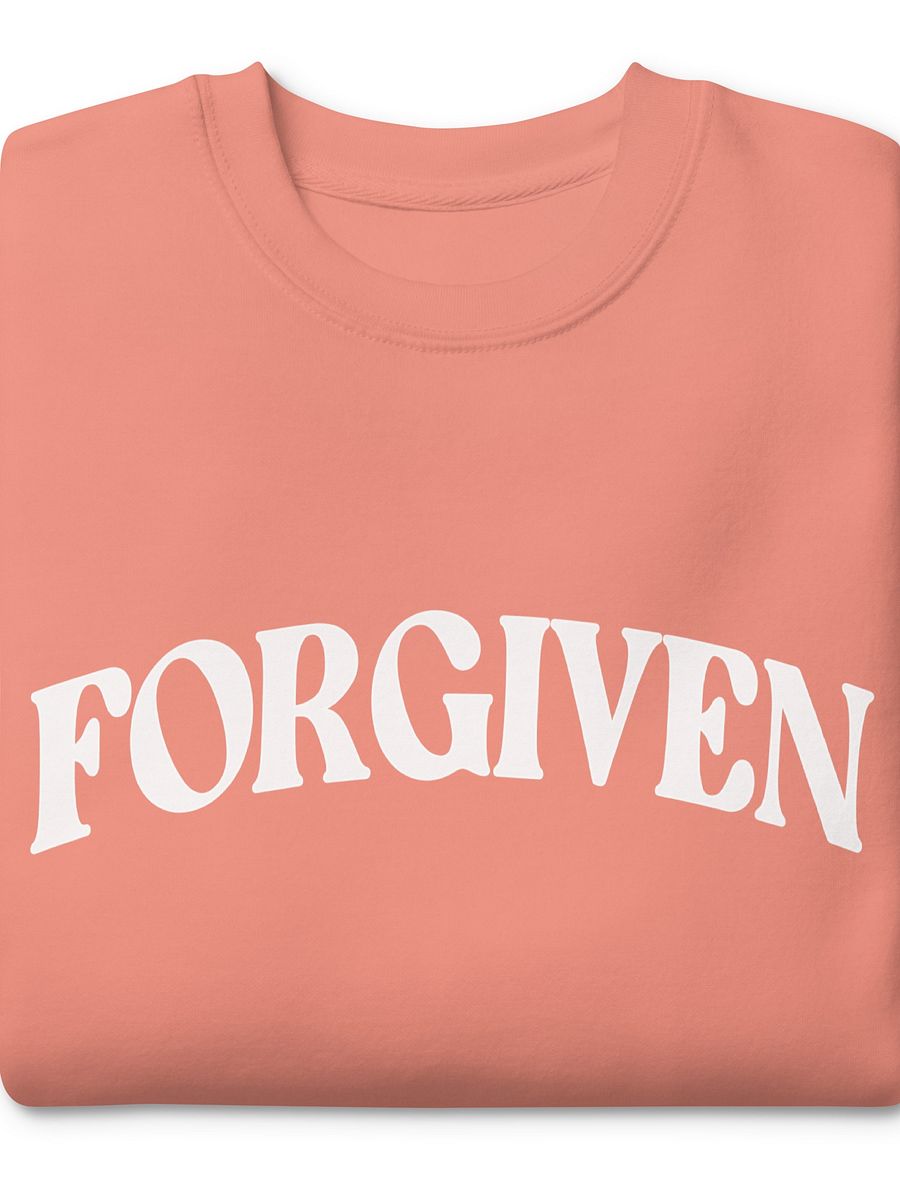 Forgiven Christian Comfy Crewneck product image (2)