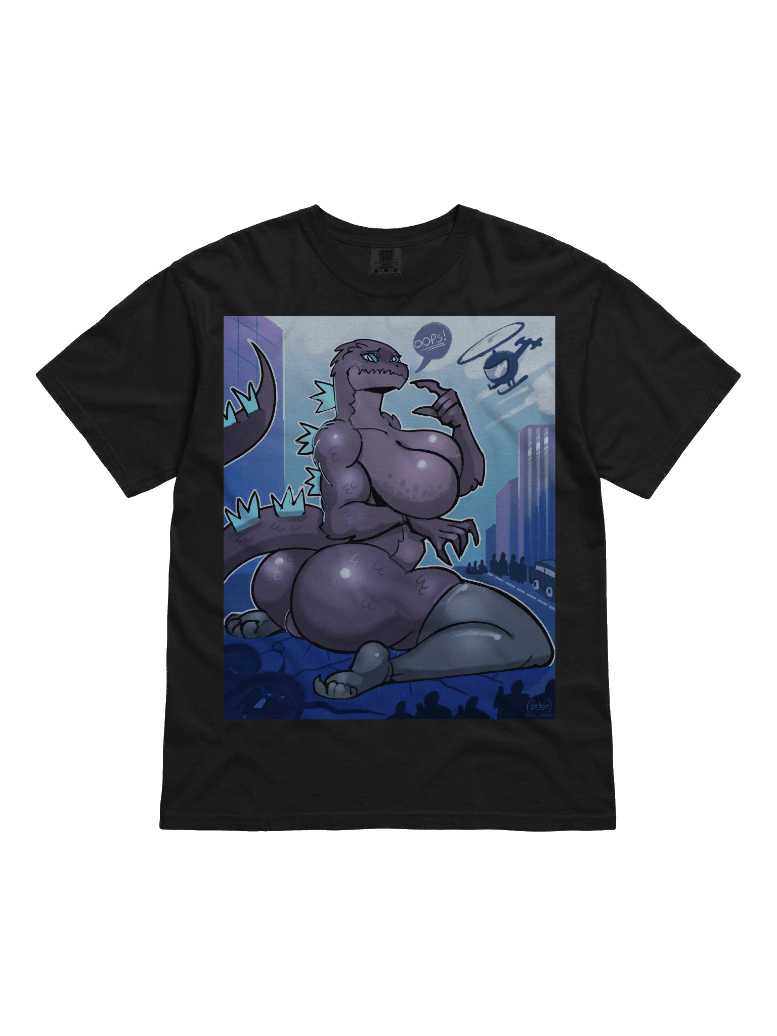 Kaiju-Chan OOPS! T-Shirt product image (3)