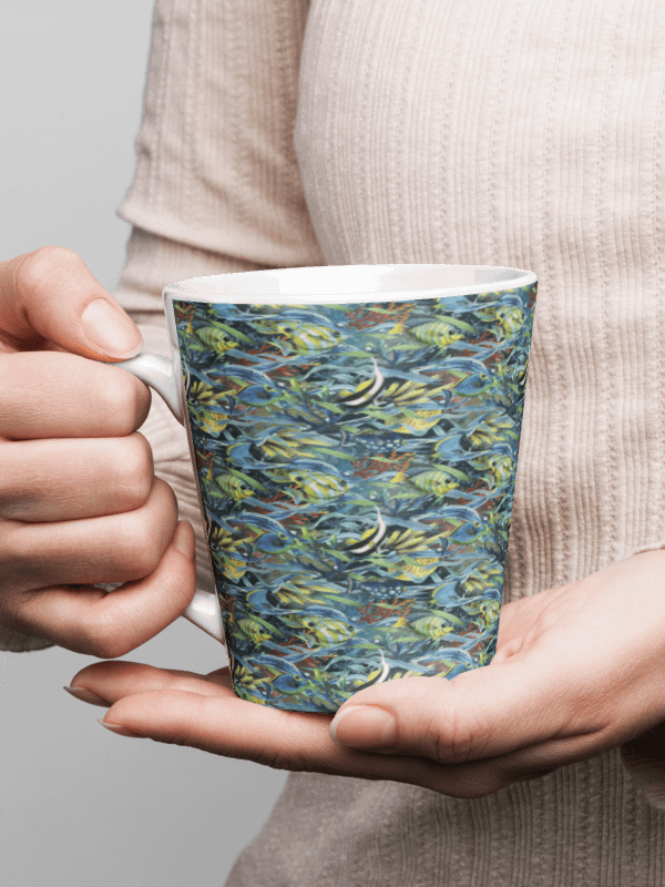 Reef Adventure | Latte Mug product image (4)