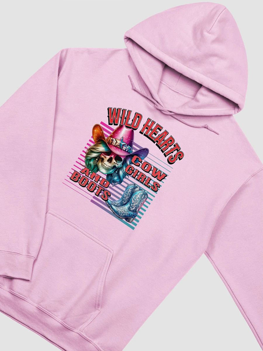 Wild Hearts Cow Girls and Boots Hoodie product image (10)