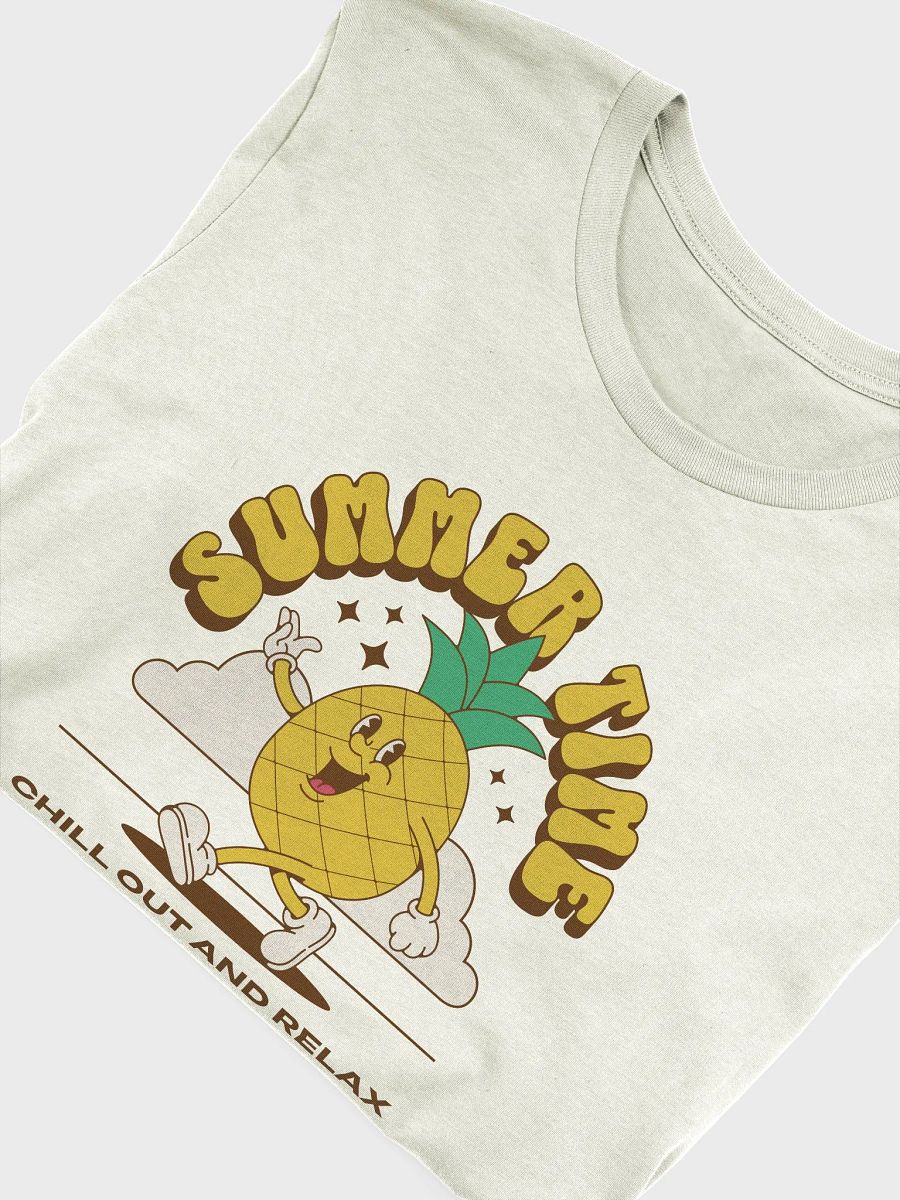 Summer time pineapple groovy T-shirt, retro pineapple Tee product image (50)