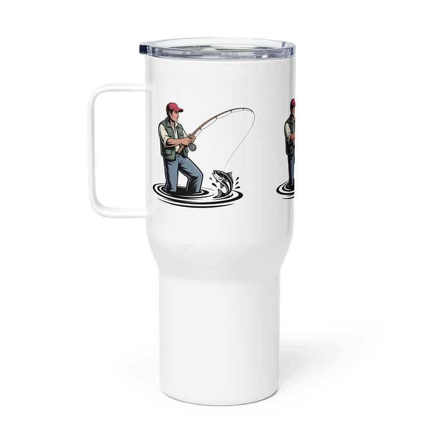 Tranquil Fishing Expedition Travel Mug product image (7)