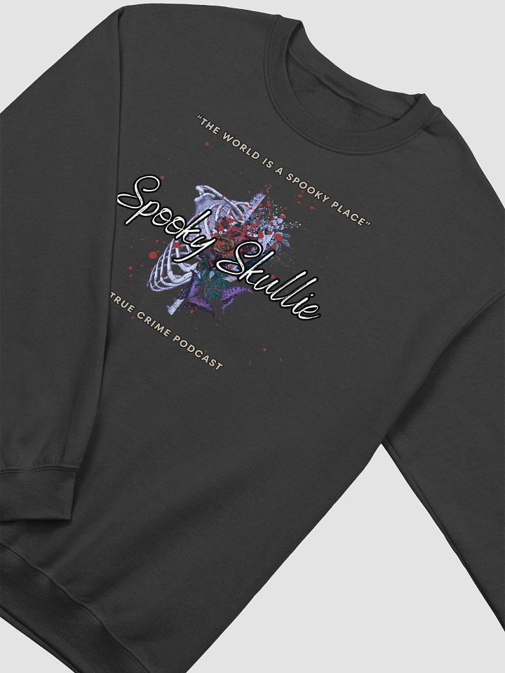 Spooky Skullie Podcast Ribcage Sweatshirt product image (1)