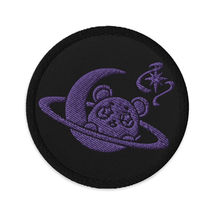 Lunar Panda Embroidered Patch product image (1)
