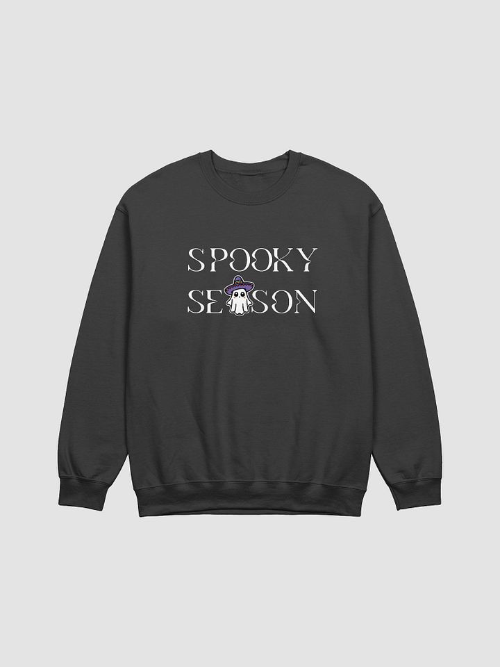 Spooky Season Sombrero Ghost Light Classic Crewneck Sweatshirt product image (1)