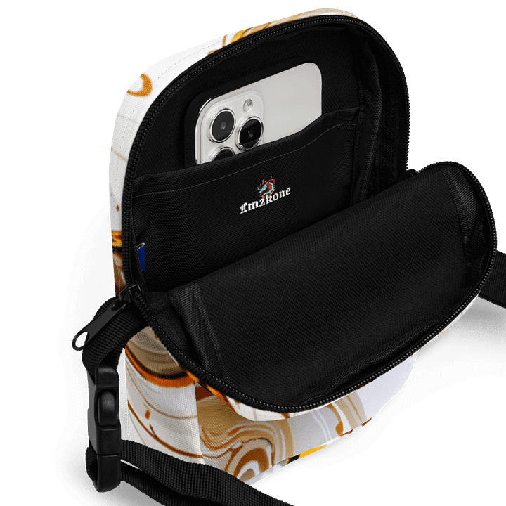 Golden Swirls All-Over Crossbody Bag product image (2)