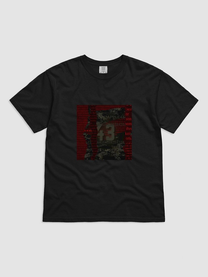 "43" Graphic T-Shirt (Red & Multicam Black) product image (1)