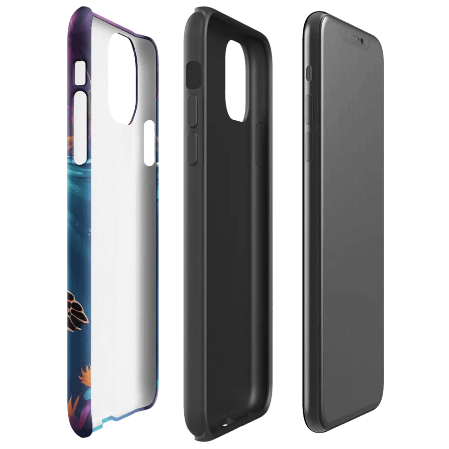 Tropical Turtle Adventure iPhone Case product image (36)