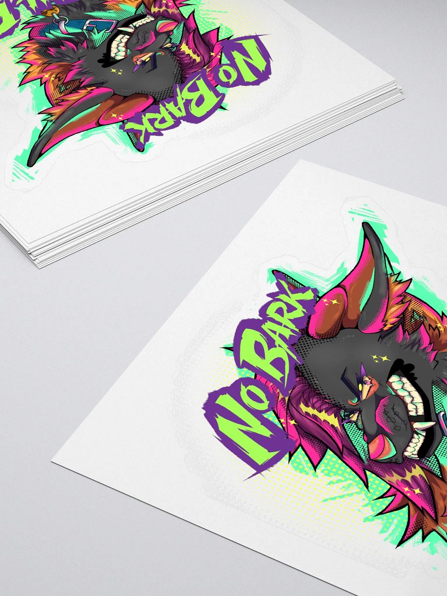 No Bark, All Bite Sticker product image (4)