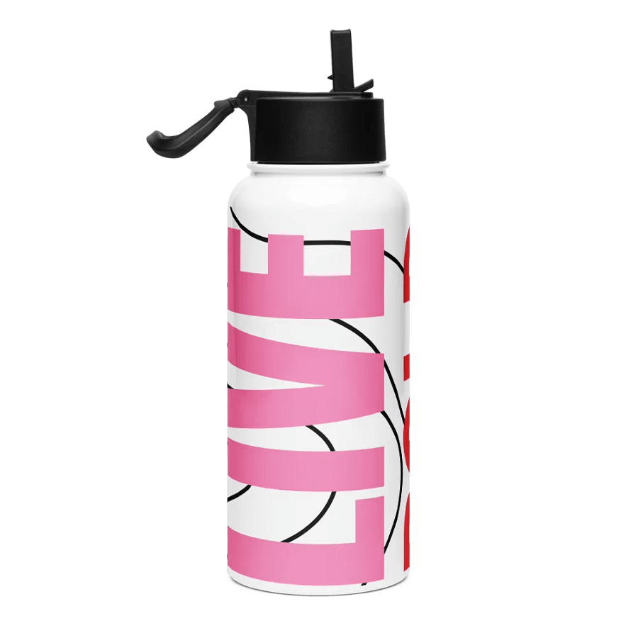 Stainless Steel Water Bottle with a Straw Lid product image (4)