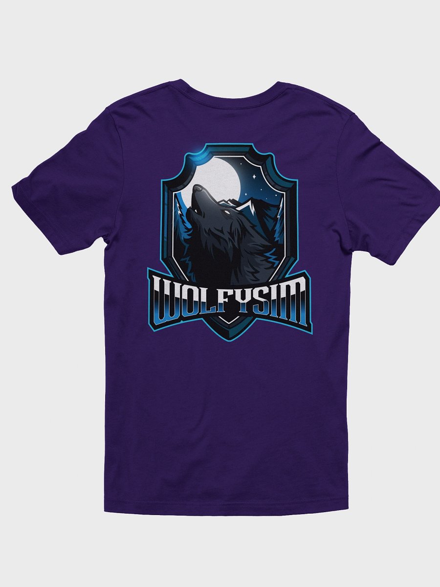 WolfySim T-Shirt Logo Front and Back product image (13)