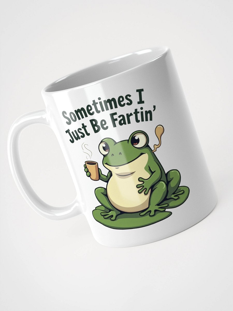 Froggin' Beats White Glossy Mug product image (8)