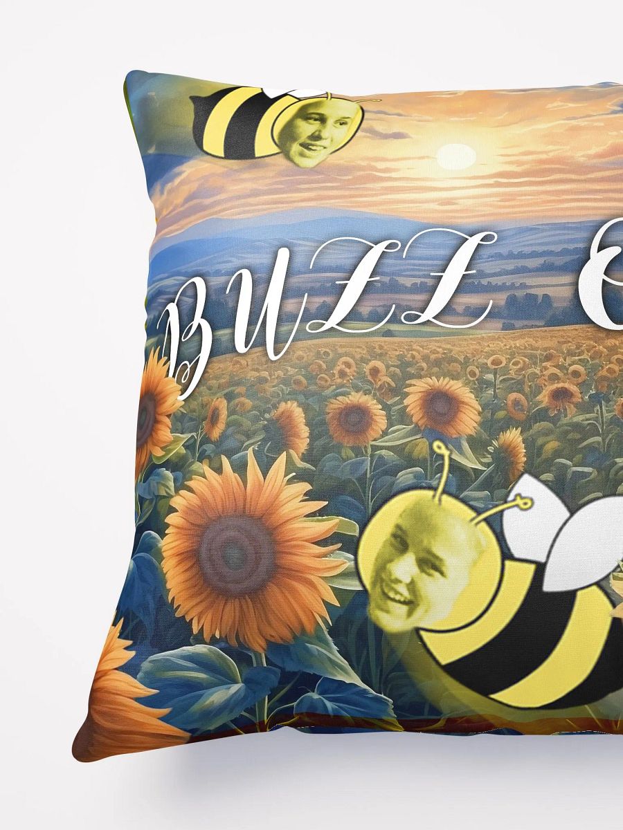 Buzz Off Bees — Plush Pillow product image (3)