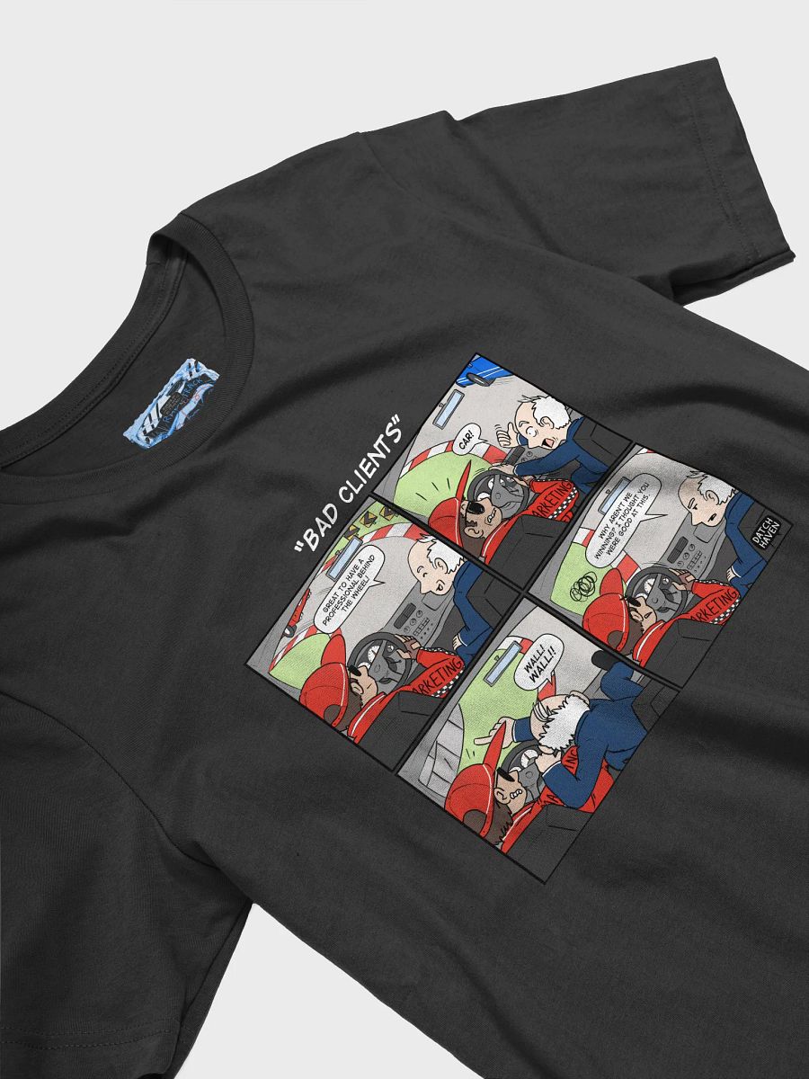 "Bad clients" soft t-shirt product image (3)