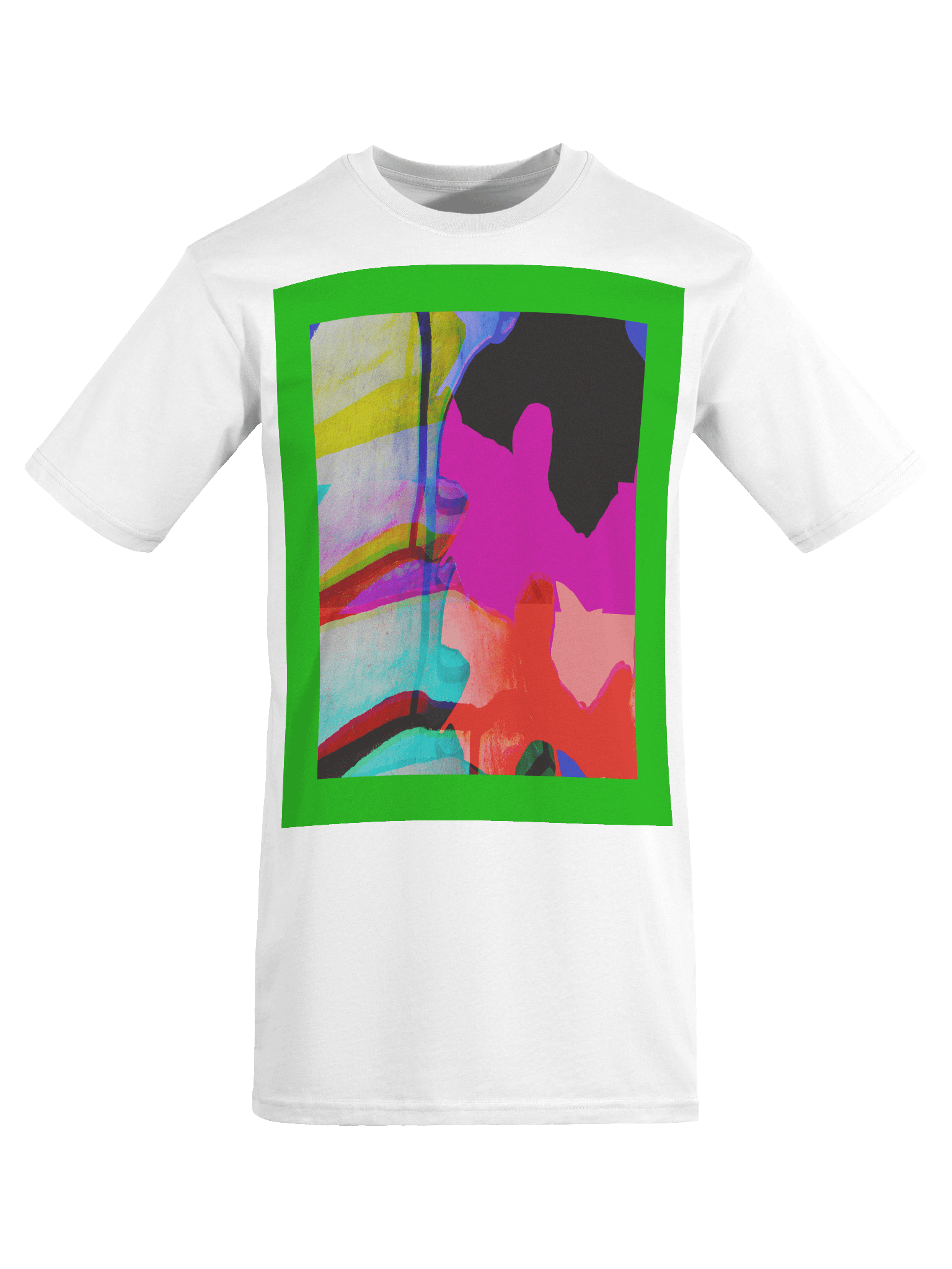 Vibrant Chaos Abstract Tee product image (3)