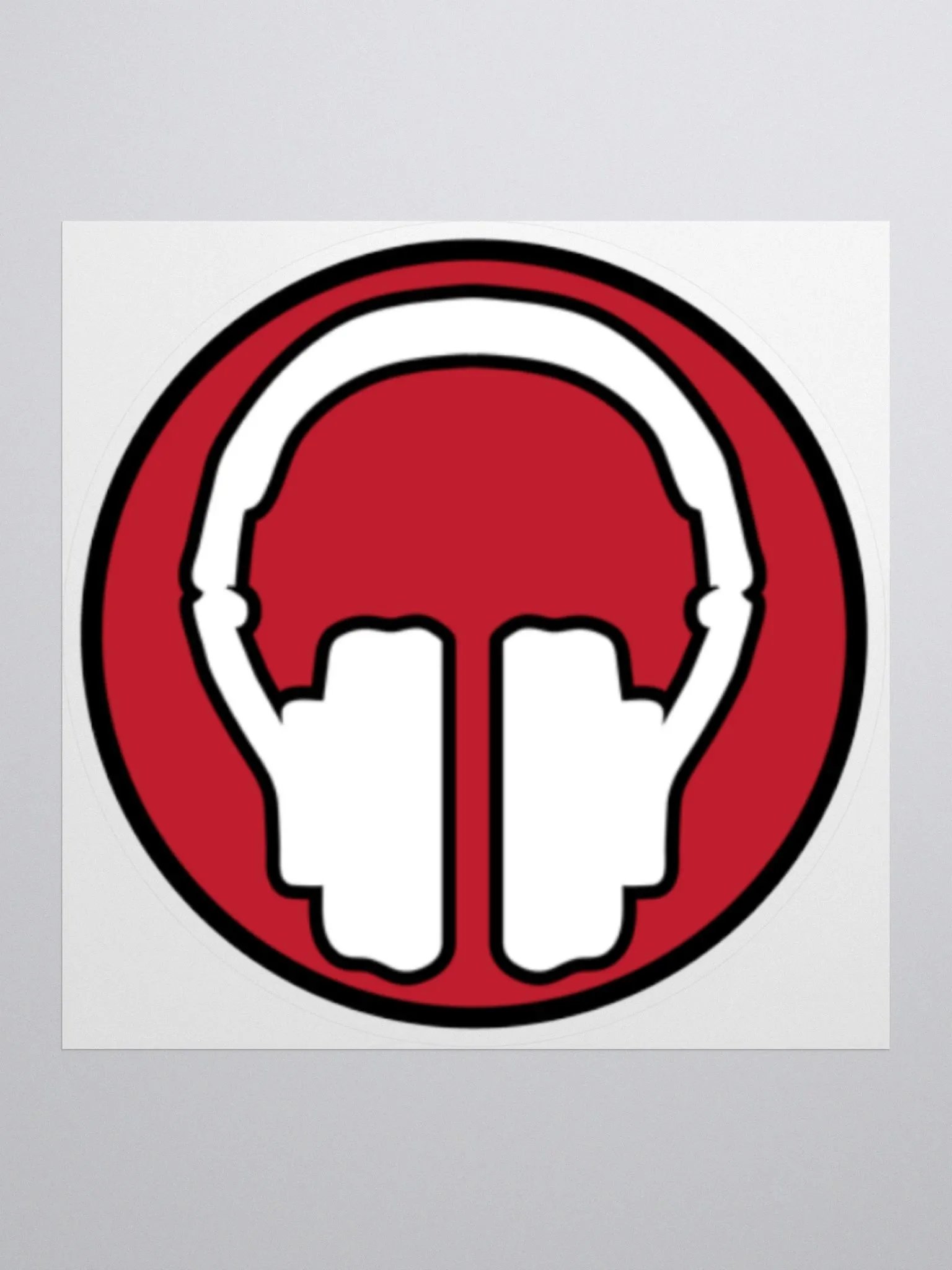 Headphones Sticker product image (1)