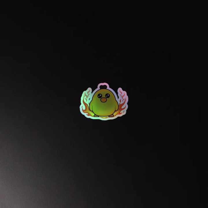 Evil Duck Holo Sticker product image (2)