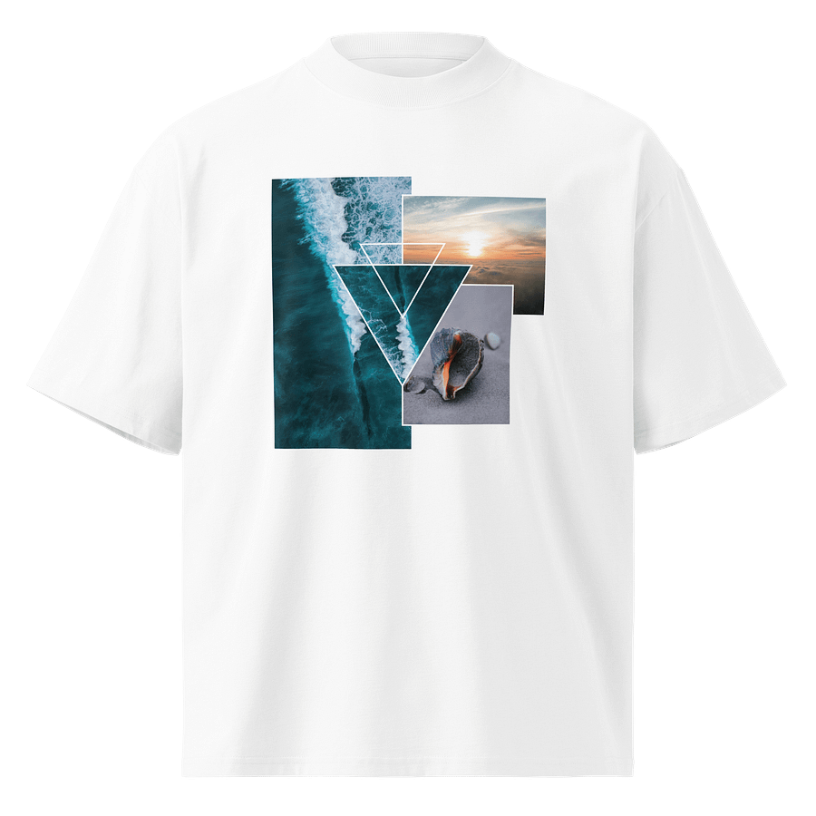 “Beach Vibes” Relaxed Fit Oversized Tee product image (1)