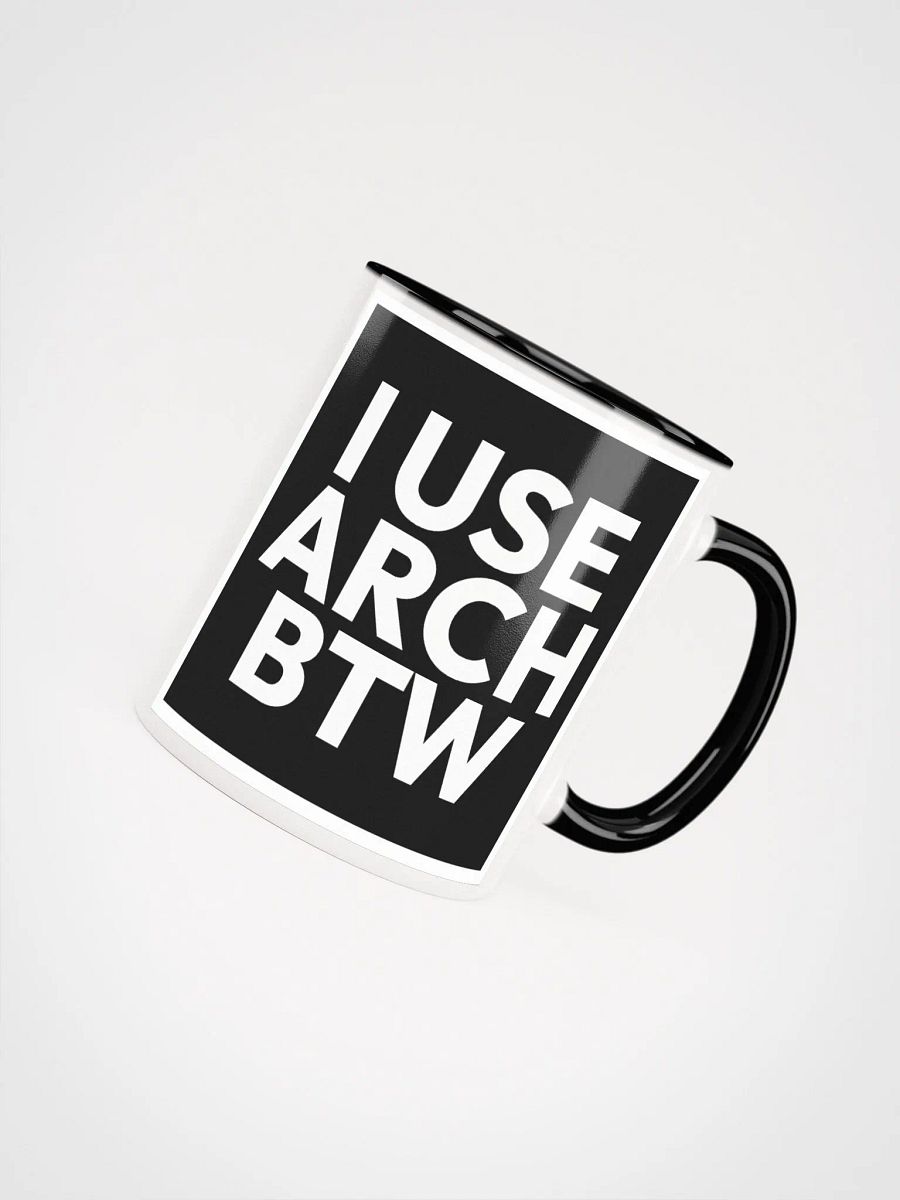 I USE ARCH BTW COFFEE MUG product image (4)