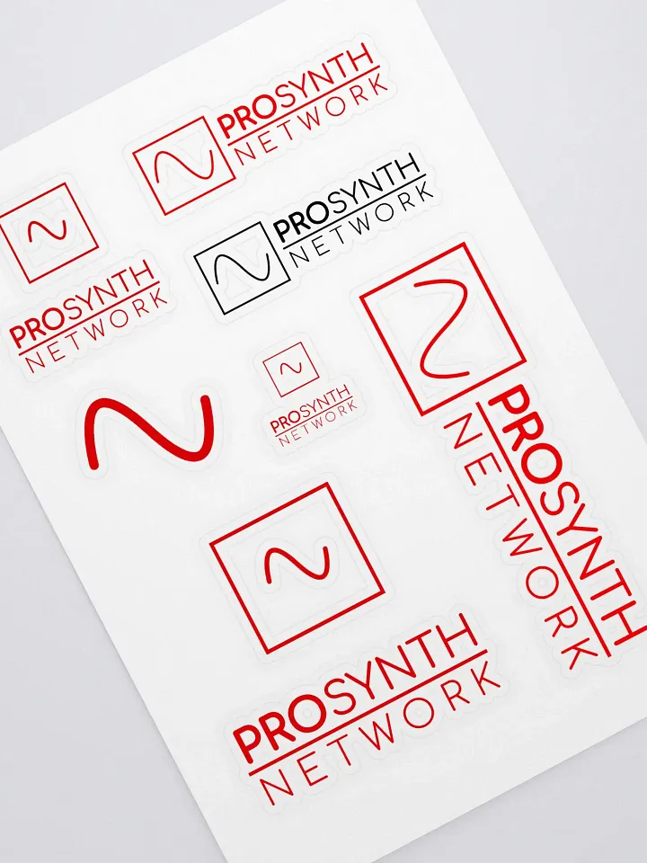 Pro Synth Network Sticker Sheet product image (1)