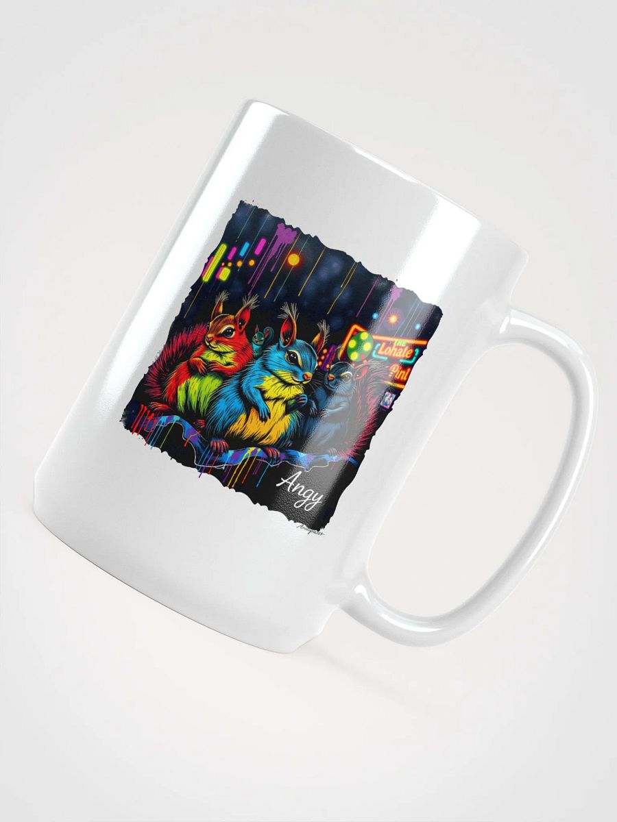 Neon Squirrel Trio Mug product image (4)