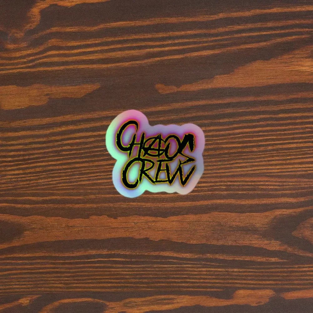 Chaos Crew Holographic Sticker product image (5)