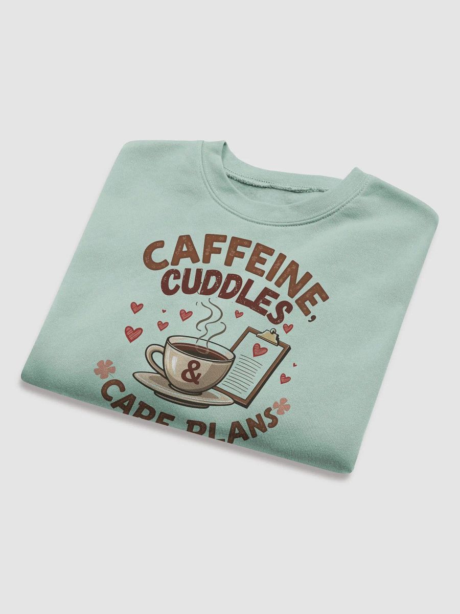 Caffeine & Cuddles Cozy Crop Sweatshirt product image (16)