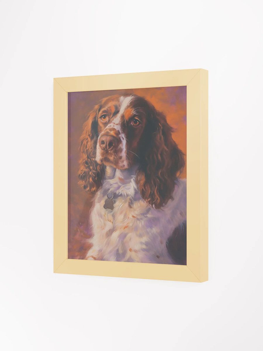 Gentle Gaze - Spaniel Framed Matte Poster product image (6)
