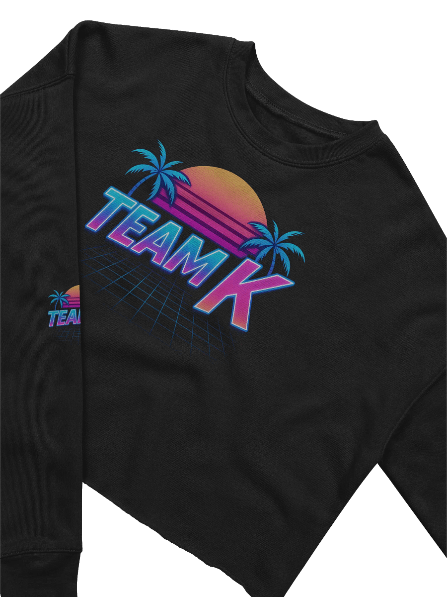 Team K 1980's Crop Sweatshirt product image (7)