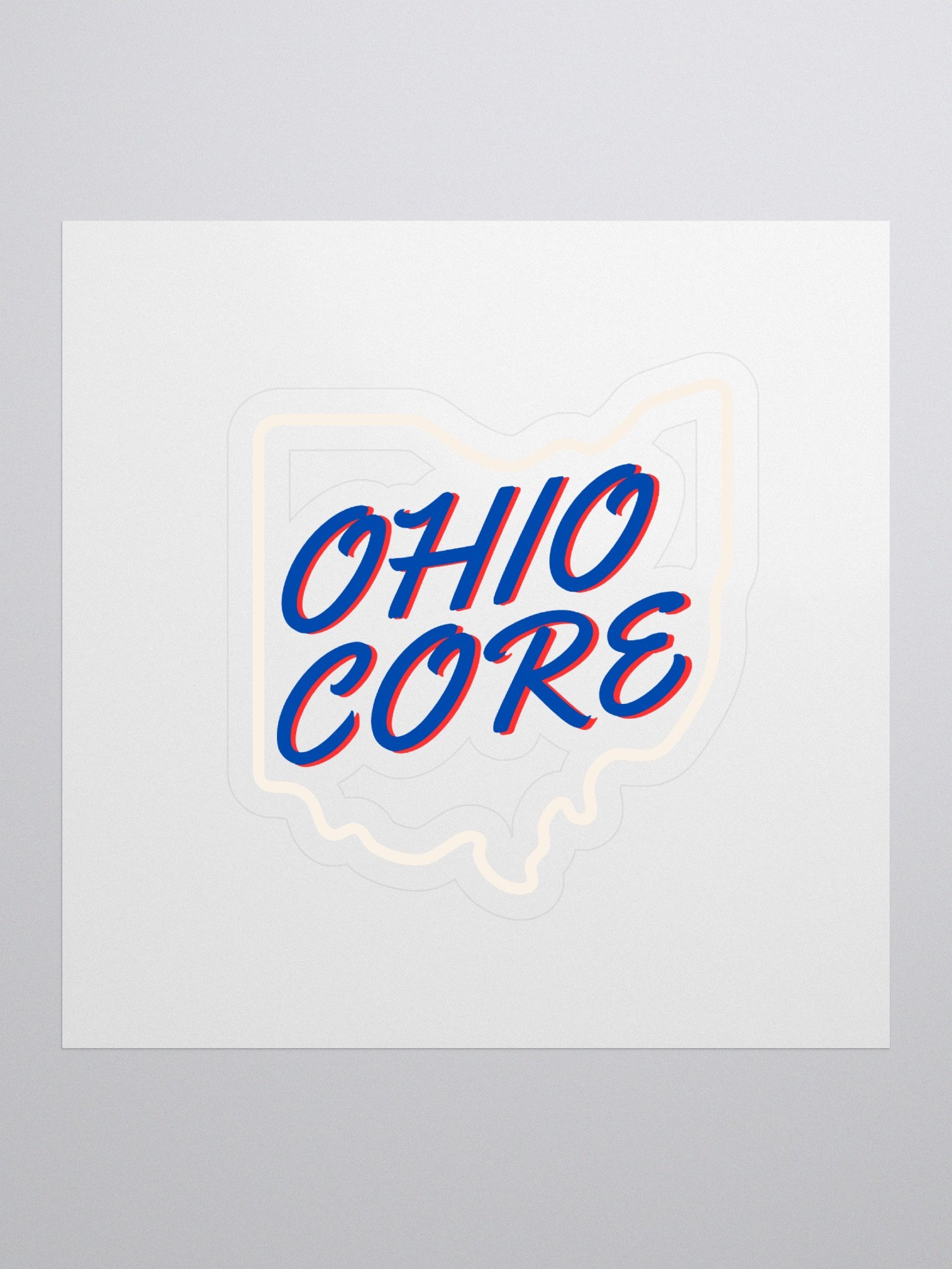 Ohio-Core Sticker product image (1)