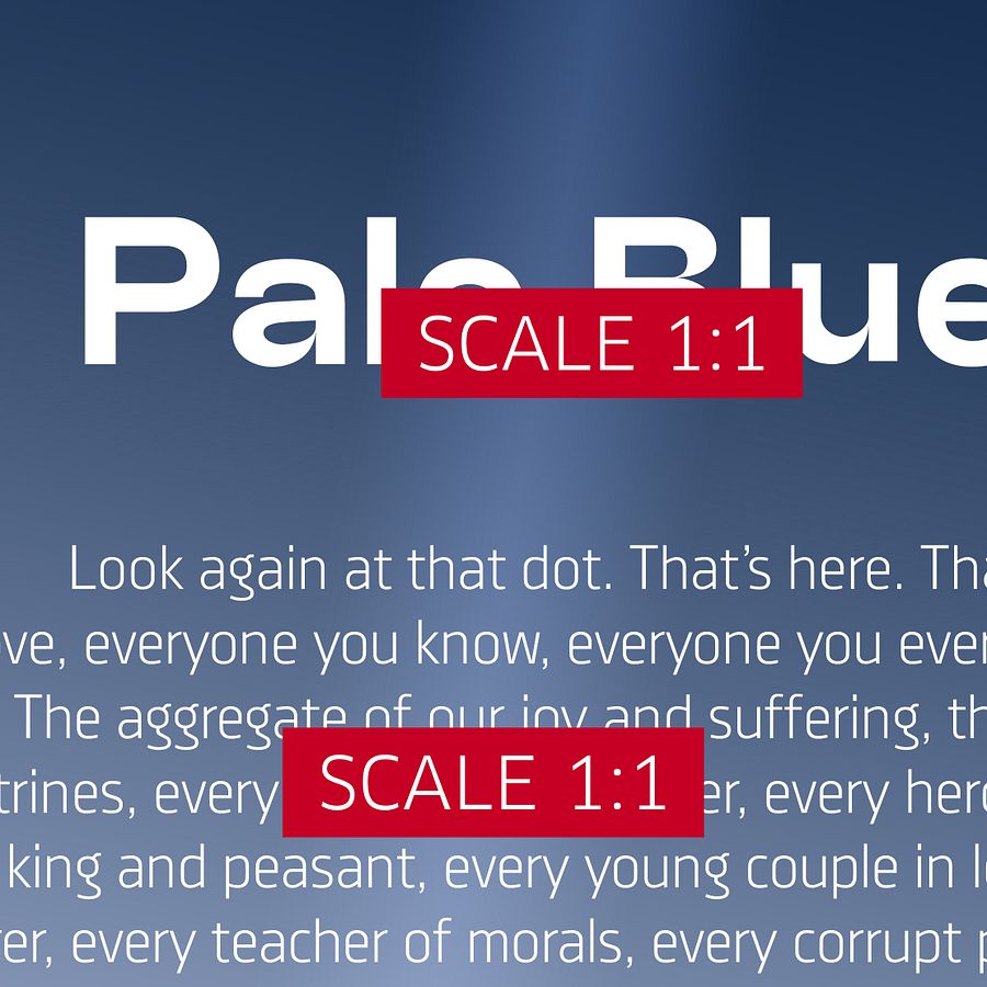 Pale Blue Dot poster, NASA Voyager 1 with Carl Sagan quote — Space poster product image (5)