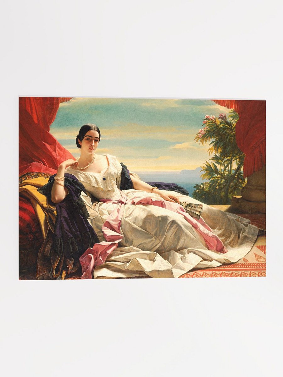 ''Portrait of Leonilla'' by Franz Xaver Winterhalter Poster product image (4)