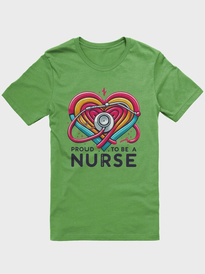 Heartbeat Nurse Stethoscope T-shirt product image (11)