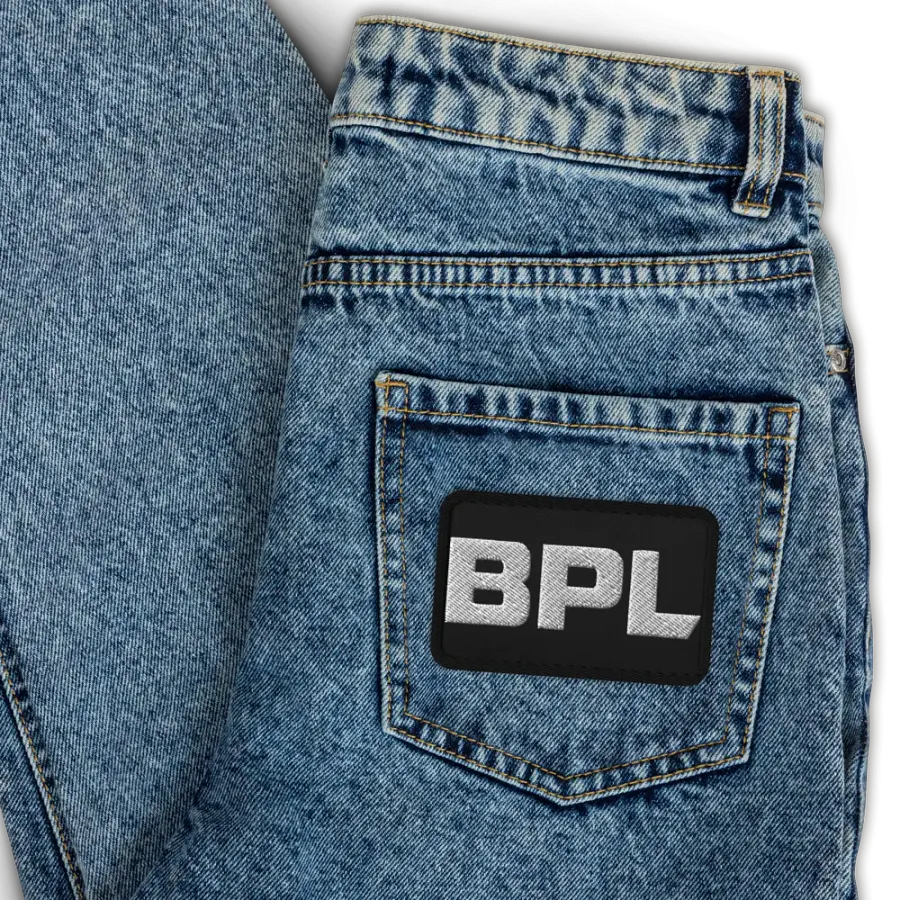 BPL Wordmark Embroidered Patch product image (3)