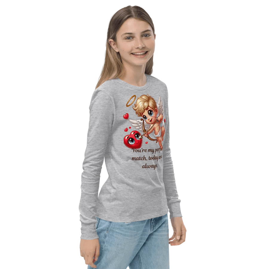 Cupid's Perfect Match Long Sleeve Tee product image (4)