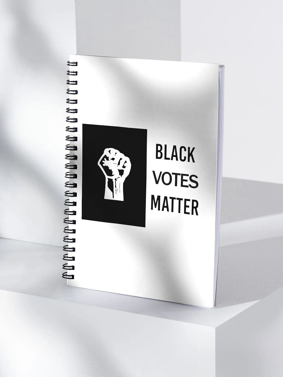 Black Votes Matter Spiral Notebook product image (4)