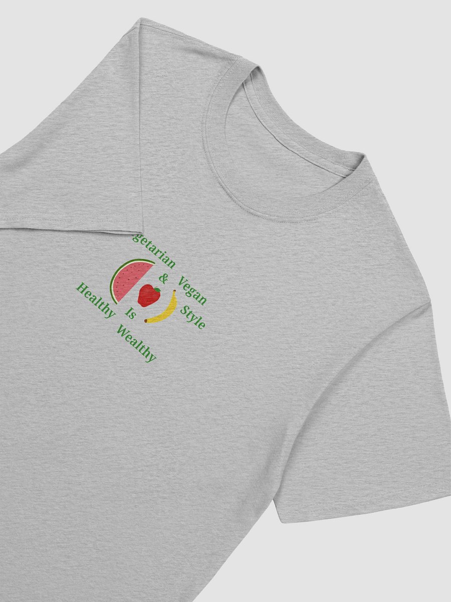 Healthy Wealthy Vegetarian T-Shirt product image (7)