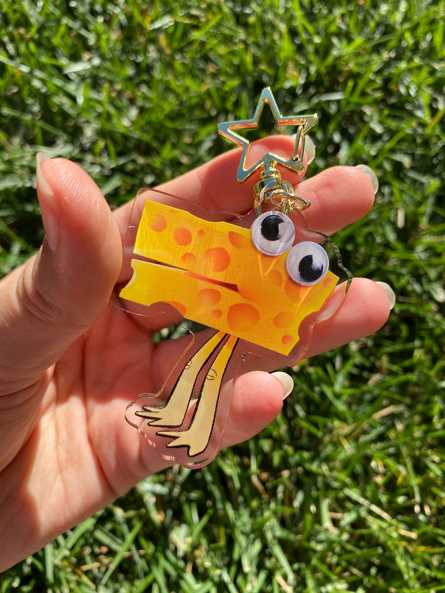 Cheese Chap - ACRYLIC KEYCHAIN product image (2)