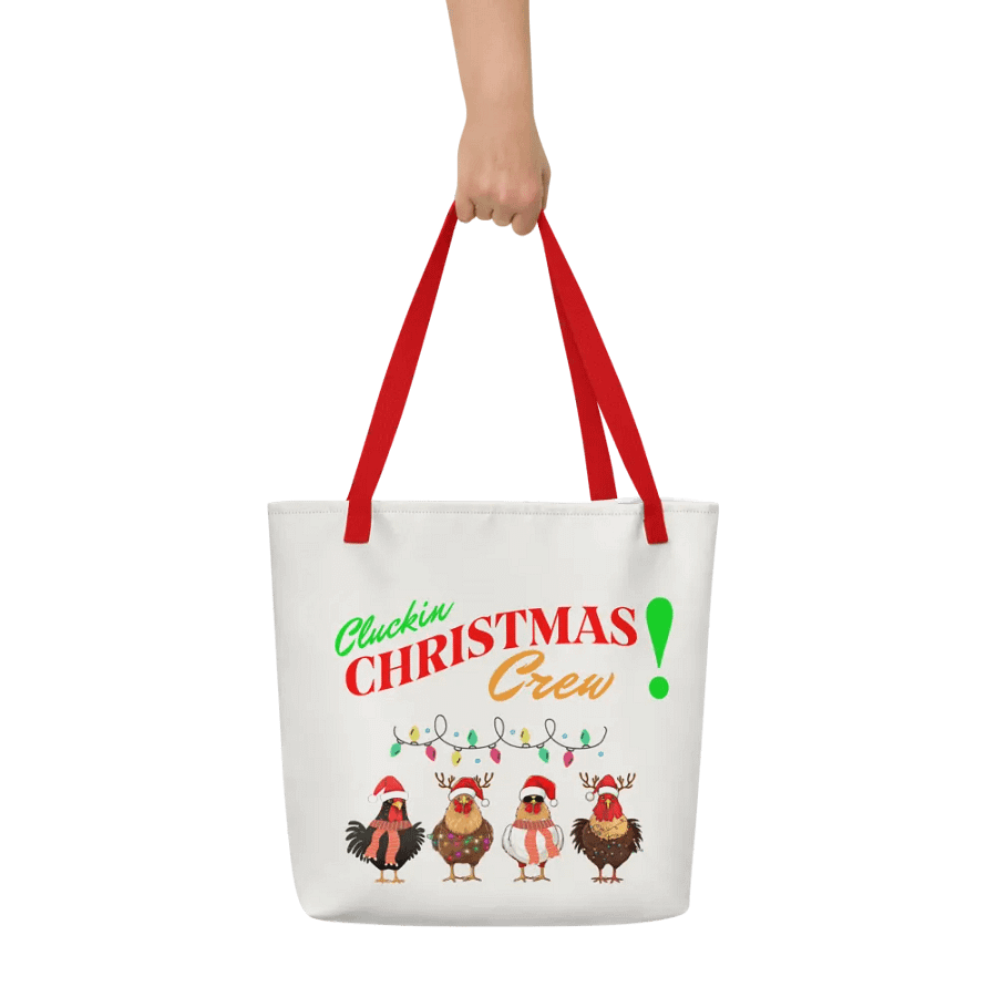 Chicken Christmas Crew Tote product image (5)