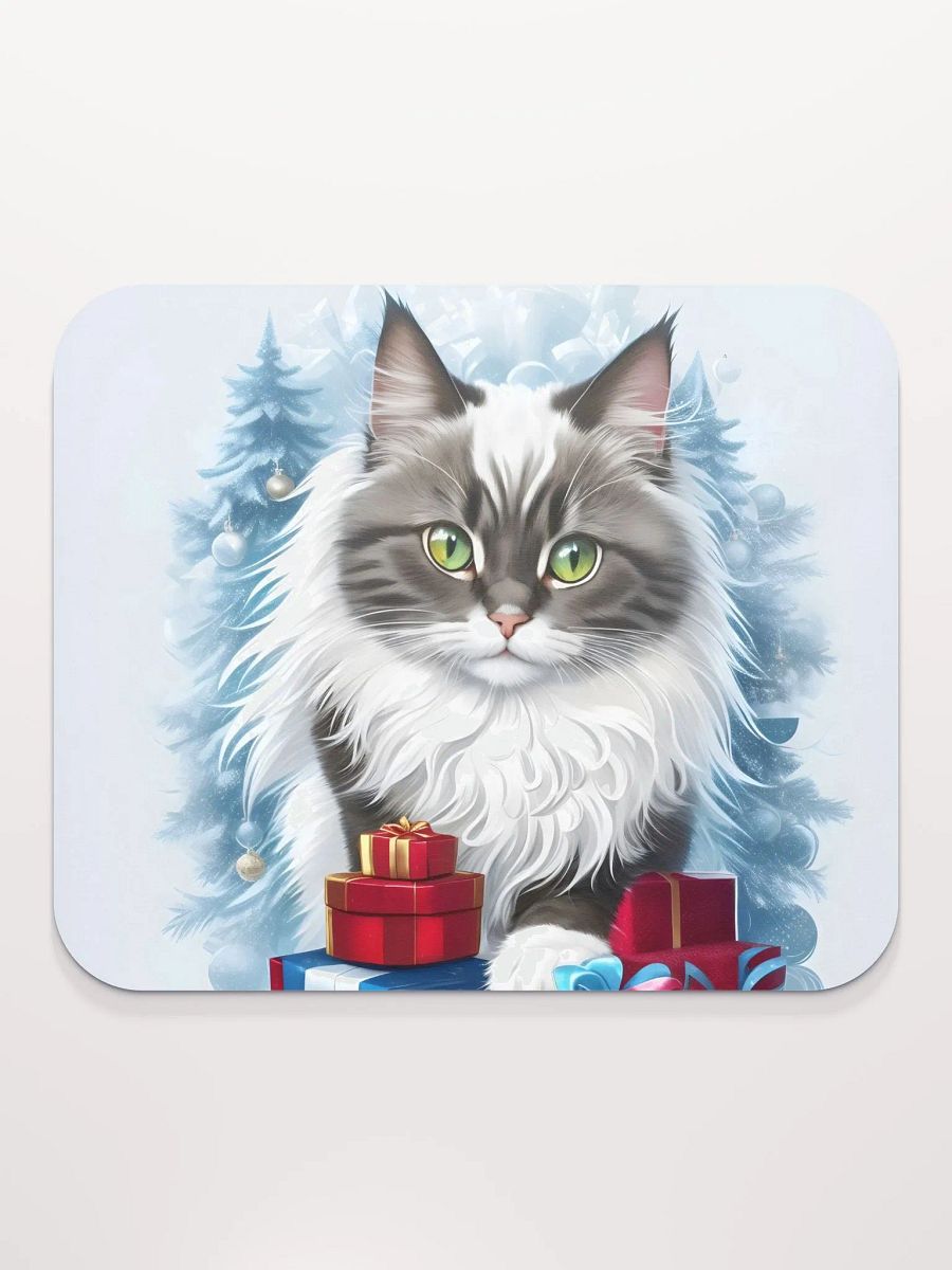 Christmas Kitty Surprise Mouse Pad product image (3)