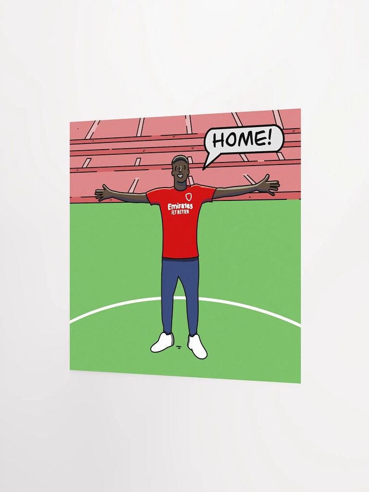 Saka at home on a poster product image (2)