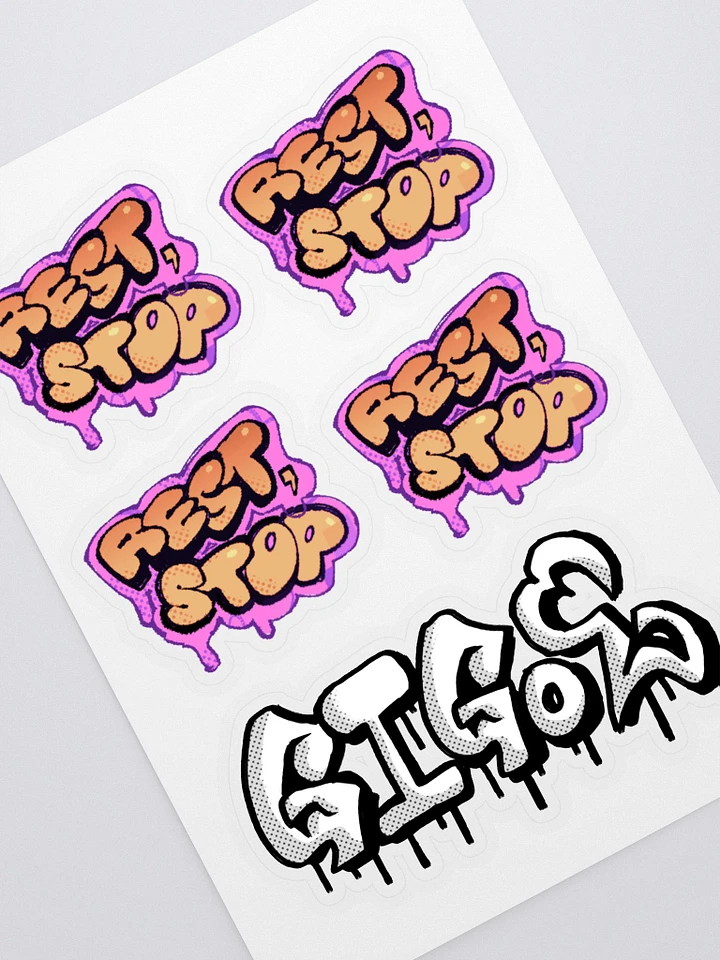 REST STOP 01: STICKER SHEET product image (1)