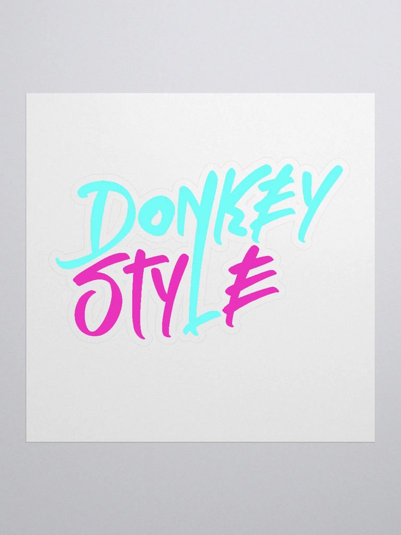 DonkeyStyle Sticker