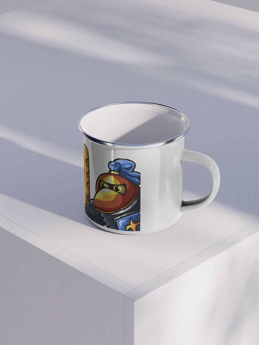 French Knight Enamel Mug product image (2)