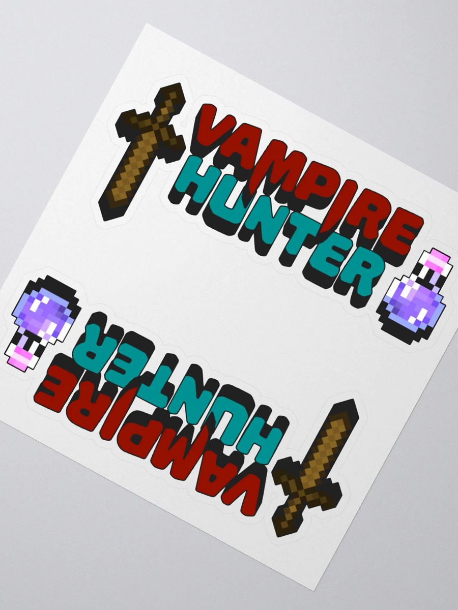 Sticky Stickers (Vampire Hunter) 2-PACK product image (1)